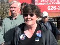 Kathy Lack on Buncombe GOP billboard vandalism Manele-Gratis.net