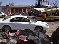 destrucción en piedras negras