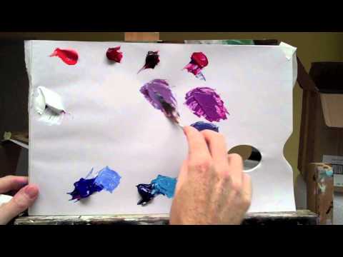 how to make purple with two colors