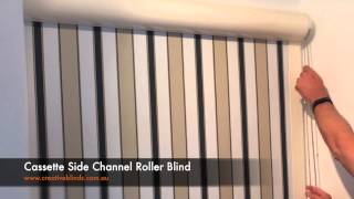 Cassette Side Channel Roller Blinds