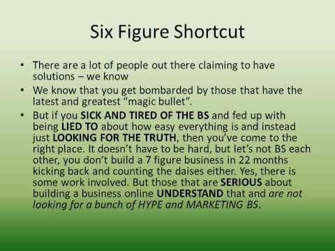 Six Figure Shortcut Review