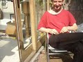 Manu Bruynseraede en Vitalski keuvelen over literatuur.