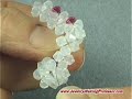 Bead Jewelry Making Video: Pink Ribbon Puffy Heart
