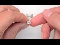 White Gold 1ct Classic Diamond Stud Earrings - FG23