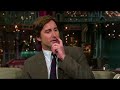 Luke Wilson on David Letterman