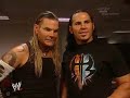 Jeff Hardy waiting for Maria