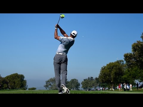 Tiger Woods Seen Practicing at Medalist