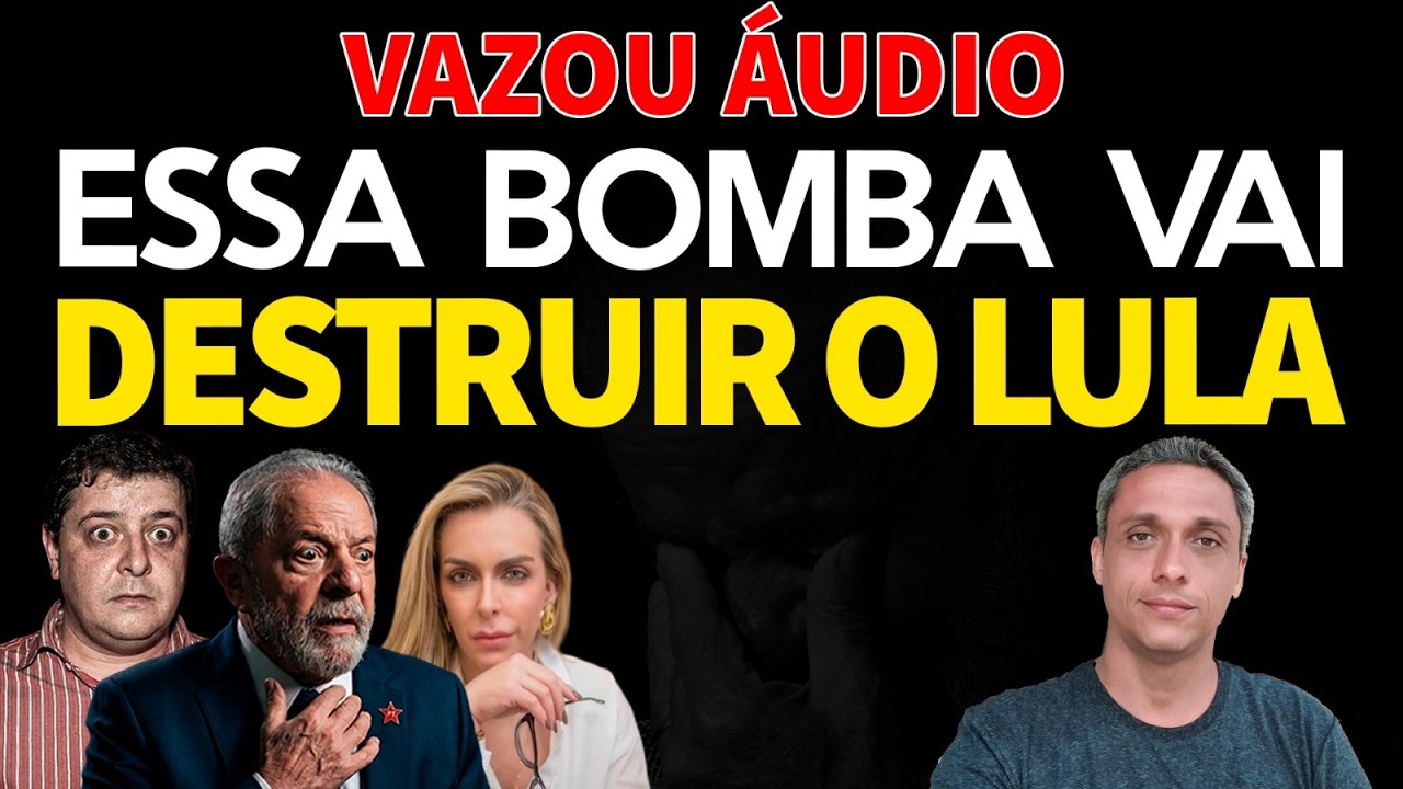A BOMBA que passou despercebida -  VAZOU Áudio da "amiga" do LULINHA que  destrói o LULA