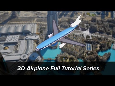 3dsmax - Hello everyone this is Abanoub, and in this airplane tutorial series i will show you how to make a realistic looking airplane using 3ds max and vray. To watc...