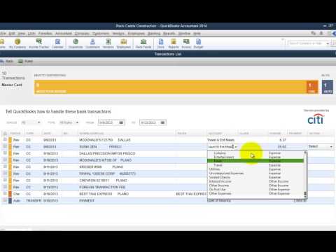 how to sync quickbooks with bank account