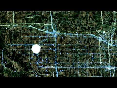 El Reno OK Tornado with SN Dots