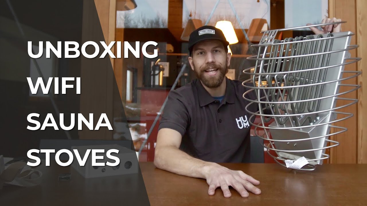 Unboxing WiFi Sauna Stoves // HUUM Sauna for your home?