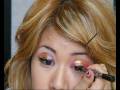 Tuto maquillage pailletté de Noël, mes voeux et remerciement /tuto Christmas' make up with glitter