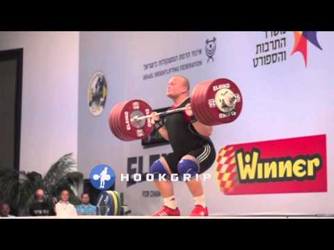Mart Seim (+105kg, Estonia) - 236kg Clean