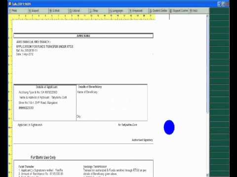 how to perform rtgs
