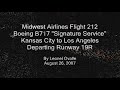 Midwest Airlines MCI to LAX (Takeoff)