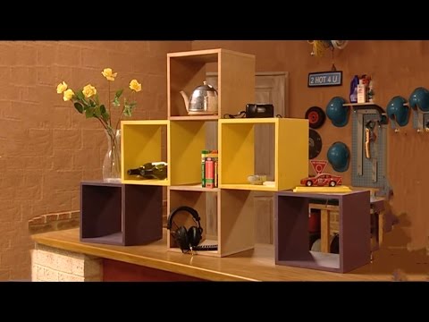 how to fasten mdf shelves