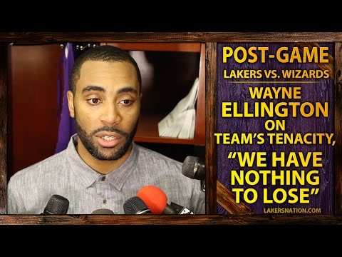 Video: Wayne Ellington After Lakers 9 Game Losing Streak