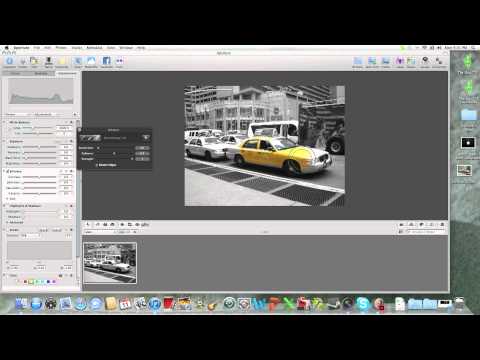 how to isolate color in aperture