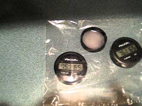 how to adjust xikar hygrometer