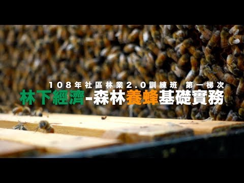 社區林業2.0訓練班第一梯次 『林下經濟 森林養蜂基礎實務』