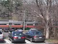 Northbound Metro-North at Talmadge Hill, 4/26/2007