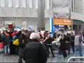 Brum Flash Mob Pillow Fight