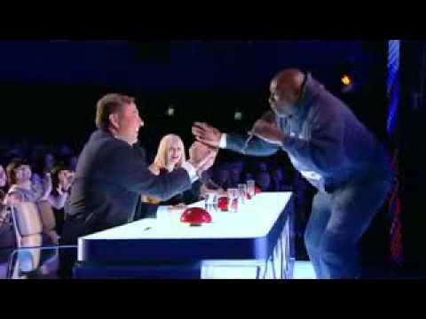 مشارك رقص الجمهور والحكام في مواهب بريطانيا 2012