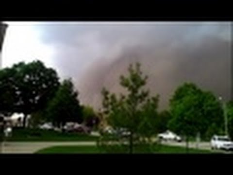 video paranormal Mur de sable G�ant (Iowa 4 Mai 2012)