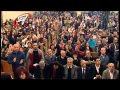 فضيلة الشيخ مظهر شاهين امام مسجد عمر مكرم يهنئ كنيسة قصر الدوبارة بالعام الجديد 2012