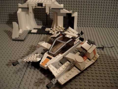 star wars hoth monster. LEGO Star Wars Hoth Wampa Set. Escape from the wampa ice creature with Luke 