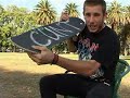 Dane Burman nollie frontside heelflip tricktip