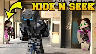 Minecraft: PAT AND JEN HIDE AND SEEK - Morph Hide And Seek - Modded Mini-Game