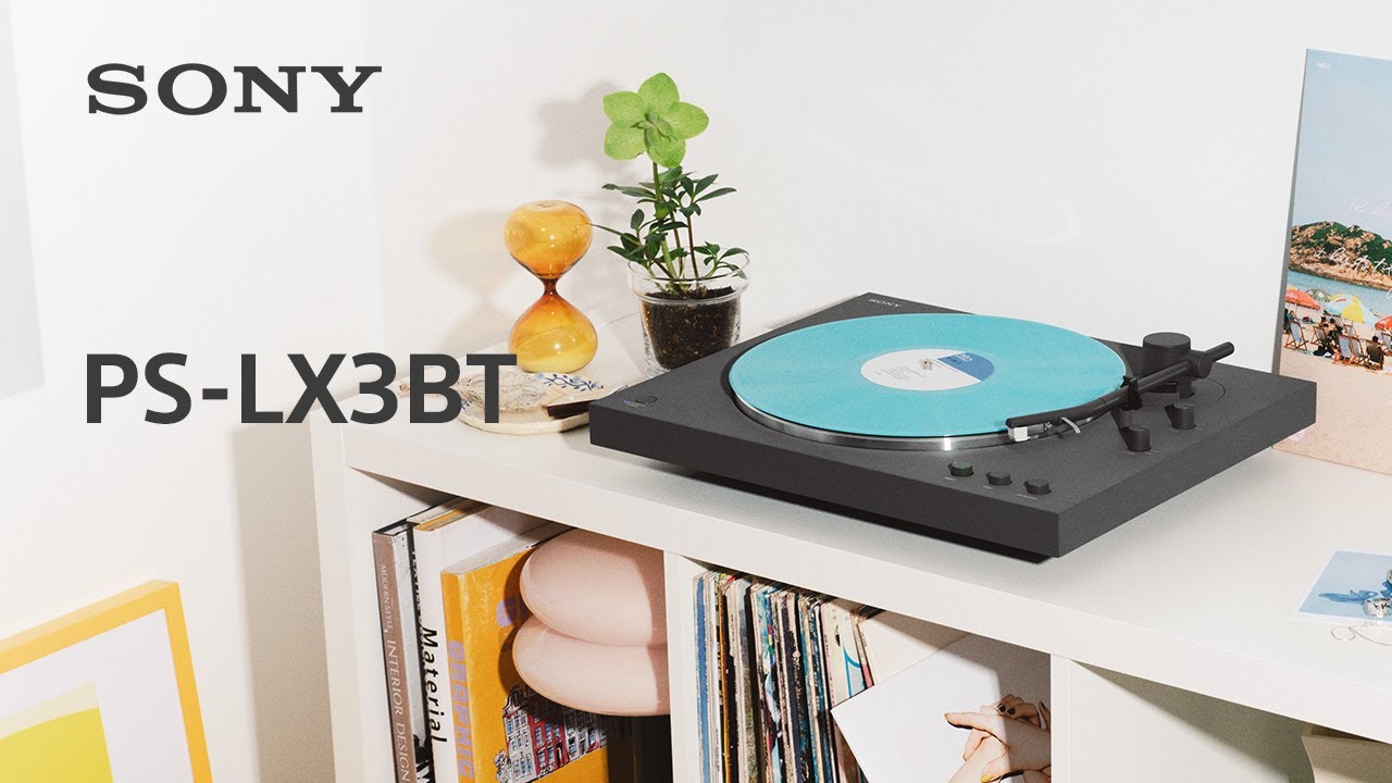 Sony PS-LX3BT Full Auto Playback Turntable with Bluetooth