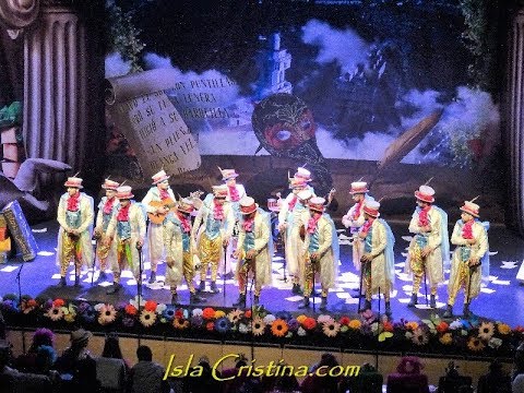 Comparsa “El poeta Isleño Homenaje a Don Antonio Cárdenas Isla Cristina