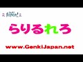 Learn Japanese: Hiragana Symbols