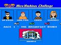 gameplay footage of micro machines on nintendo.