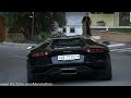 Supercars in Monaco - Aventador LP700-4, Enzo, R8 V10 & More!