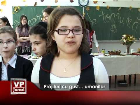 Prăjituri cu gust… umanitar
