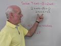 Trig: Solving Equations 1 Trig: Solving Equations 1