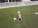 Ander plays soccer (12 months old)