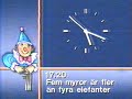 Kanal 1 - klocka 1993
