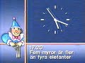 Kanal 1 - klocka 1993