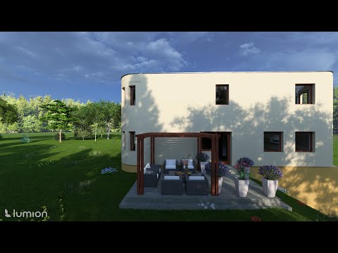 Video Vícegenerační vila v Praze Strašnicích před dokončením