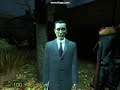 fourth part of a different take on half-life 2's single player(ravenholm),made using garry's mod 10. credits: mr jim french is the impassioned voice of father grigori; mr mike shapiro the slithery voice of the g-man.  thanks also to the following from garrysmod.org:  cyborgmatt for the npc_talk; pryrotechfan for the extra npc spawns.