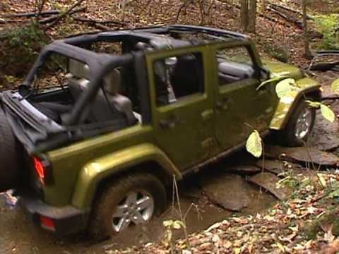 how to drive a jeep wrangler off road