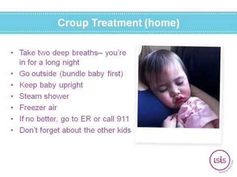 how to treat 6 month old with flu