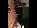 This is how I spend my Saturday nite at 1am aha me,mom, my bro Kelly, Jamie and Eddie. It all started when my bro got his head buzzes hehe fun times first video from my iPhone