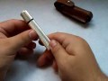 Aurora Fire Starter + Hedgehog Leatherworks Case