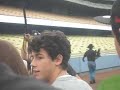 Nick Jonas walking at JDRF LA Walk